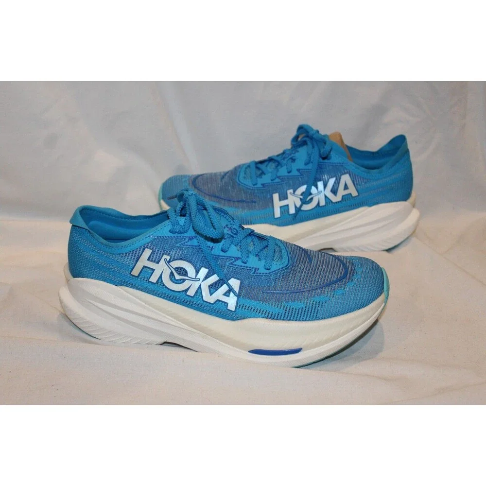 NEW Hoka‎ One Men's MACH X 2 RUNNING SNEAKERS SYVR BLUE SZ 11.5 NEW $190